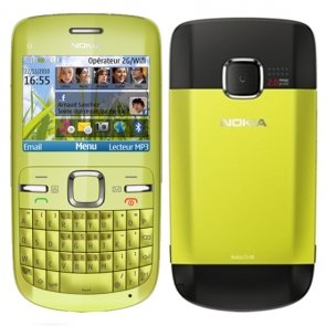 nokia-c3-lime-green